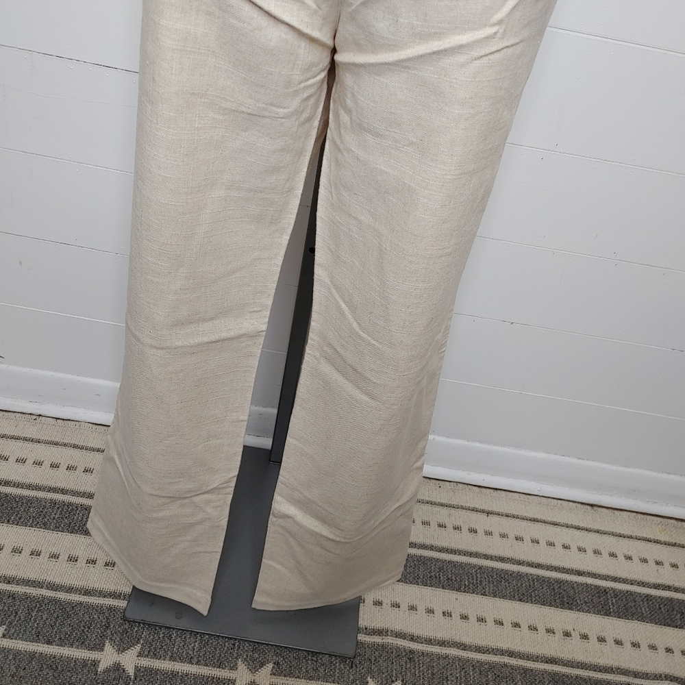 The Earth Collection linen & cotton wide leg pants - Picture 10 of 11